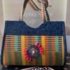 Ensemble Cabas "Héritage Kente" & Son Portefeuille