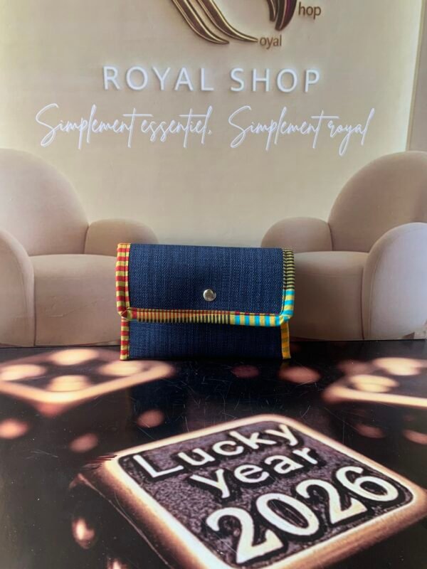 Ensemble Cabas "Héritage Kente" & Son Portefeuille